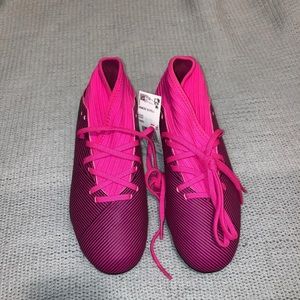 Adidas Pink Boy Cleats